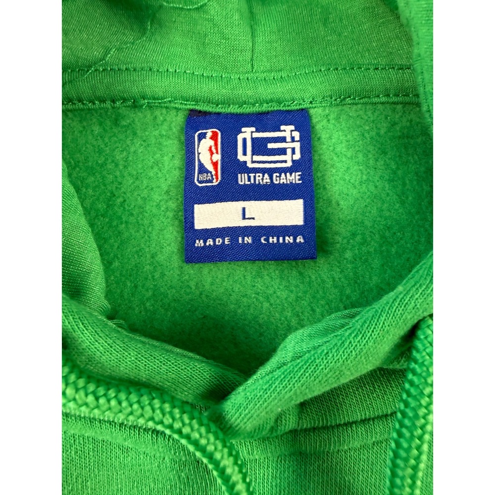 NBA Ultra Game Boston Celtics Green Fleece Hoodie Mens Large VHMK903F NWT - Picture 2 of 8